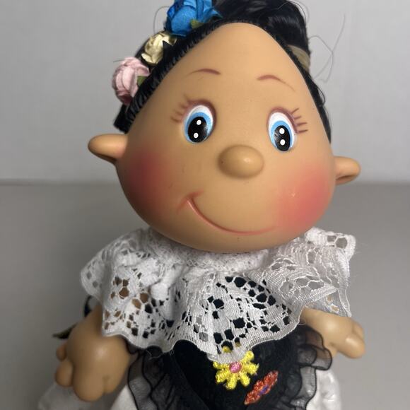 Mexican Doll Pituka Veracruzana Traditional Folk Muñeca Handmade Mexico - Picture 6 of 16